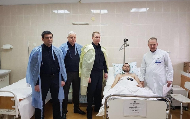 Появились фото из палат пострадавших от взрыва запорожских полицейских Фото № 2 Появились фото из палат пострадавших от взрыва запорожских полицейских Фото № 2