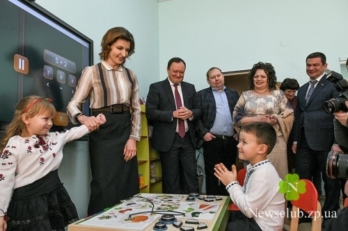 Марина Порошенко посетила Запорожскую область (ФОТО) Фото № 9 Марина Порошенко посетила Запорожскую область (ФОТО) Фото № 9