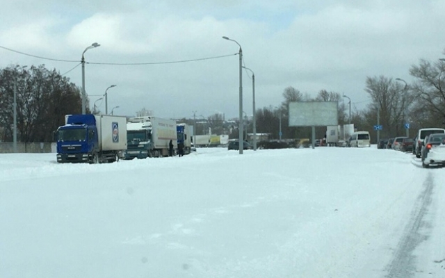 Из-за непогоды из Запорожья в Днепр не ходят автобусы Фото № 1 Из-за непогоды из Запорожья в Днепр не ходят автобусы Фото № 1