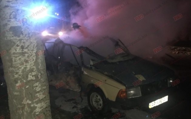 Под Запорожьем взорвался автомобиль: В сети появилось видео происшествия Фото № 2 Под Запорожьем взорвался автомобиль: В сети появилось видео происшествия Фото № 2