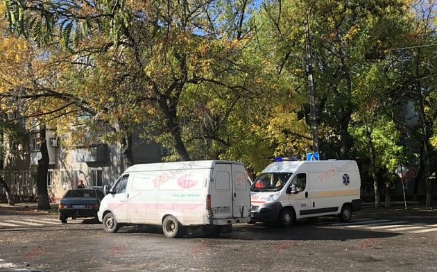 Под Запорожьем грузовик Под Запорожьем грузовик