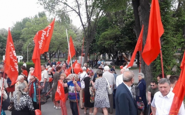 Запорожцы противостояли запрещенному маршу (ФОТО) Фото № 2 Запорожцы противостояли запрещенному маршу (ФОТО) Фото № 2