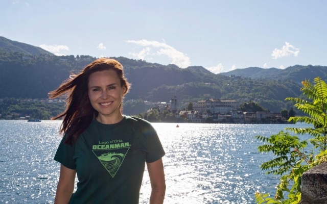 Новая победа OceanWoman: Анастасия Даугуле покорила горное озеро в Италии Фото № 1 Новая победа OceanWoman: Анастасия Даугуле покорила горное озеро в Италии Фото № 1
