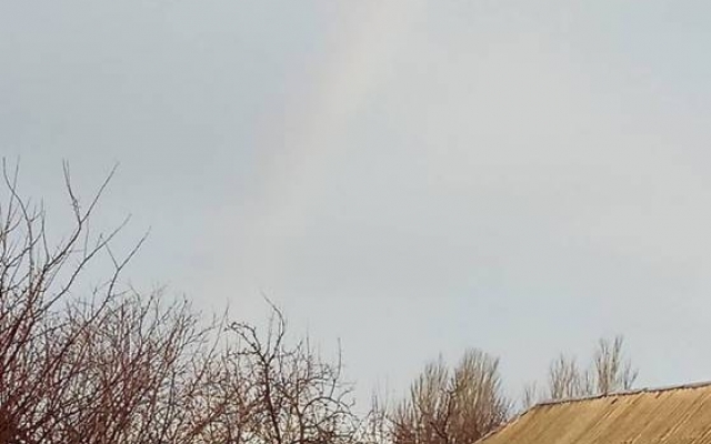 Запорожцы наблюдали радугу в декабре (ФОТО) Фото № 2 Запорожцы наблюдали радугу в декабре (ФОТО) Фото № 2