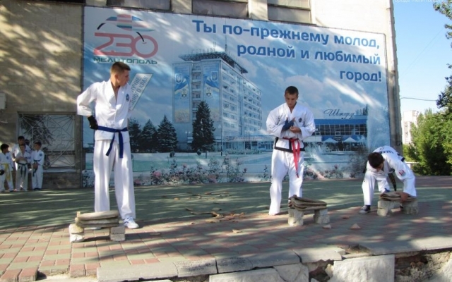 Мелитопольские каратисты шокировали зрителей Фото № 18 Мелитопольские каратисты шокировали зрителей Фото № 18