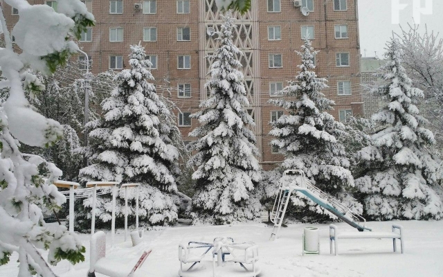 Запорожцы делятся уникальными кадрами стихии в городе Фото № 6 Запорожцы делятся уникальными кадрами стихии в городе Фото № 6
