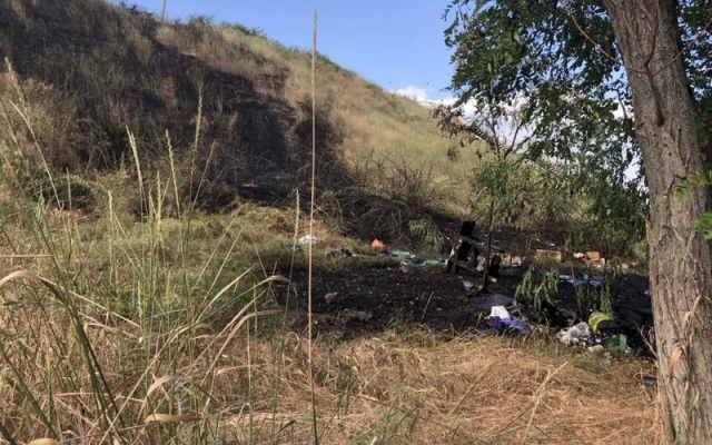 В Запорожской области сгорела ночлежка бомжей (ФОТО) Фото № 2 В Запорожской области сгорела ночлежка бомжей (ФОТО) Фото № 2