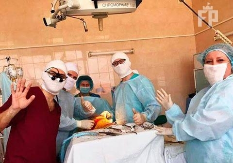 Операции в Запорожье проходят с трансляцией в Операции в Запорожье проходят с трансляцией в