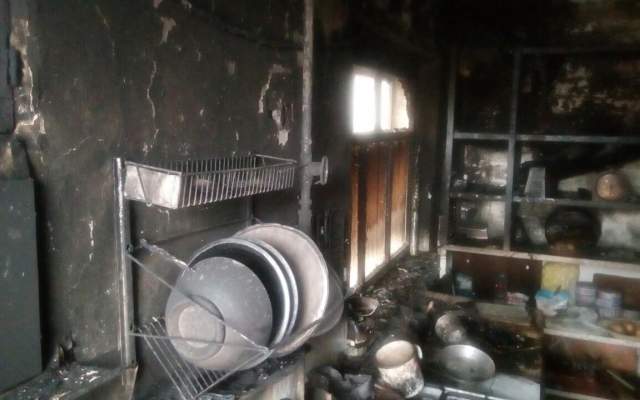 В Днепровском районе горел частный дом Фото № 0 В Днепровском районе горел частный дом Фото № 0