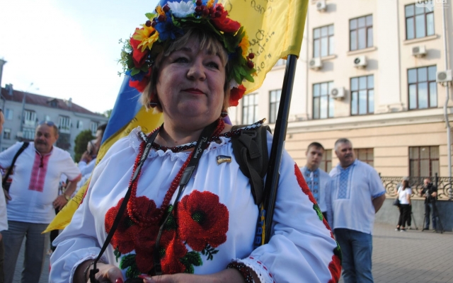 Запорожцы делятся в сети фотоснимками с марша вышиванок Фото № 6 Запорожцы делятся в сети фотоснимками с марша вышиванок Фото № 6