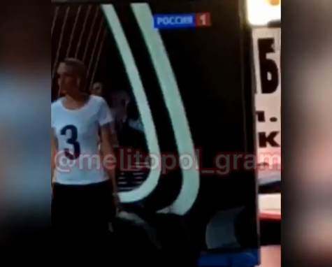 Под Запорожьем в маршрутке транслировали Под Запорожьем в маршрутке транслировали