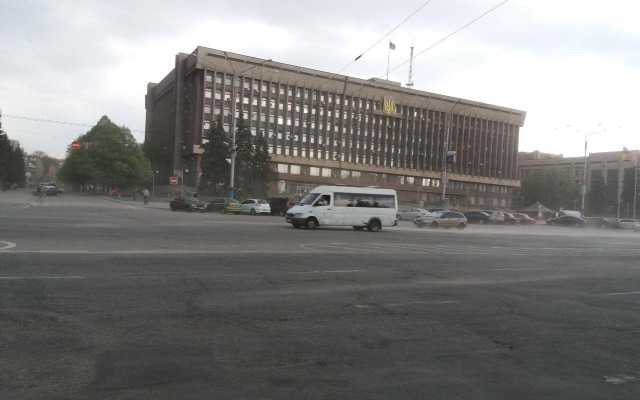 Фотофакт: Центр города накрыло пылевое облако Фото № 0 Фотофакт: Центр города накрыло пылевое облако Фото № 0