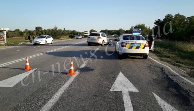 На трассе Васильевка-Запорожье ДТП: Водитель На трассе Васильевка-Запорожье ДТП: Водитель