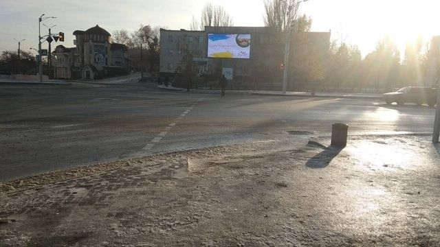 Фотофакт: Мелитополь оказался в Фотофакт: Мелитополь оказался в