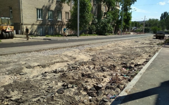 В Александровском районе перекрыли улицу Фото № 1