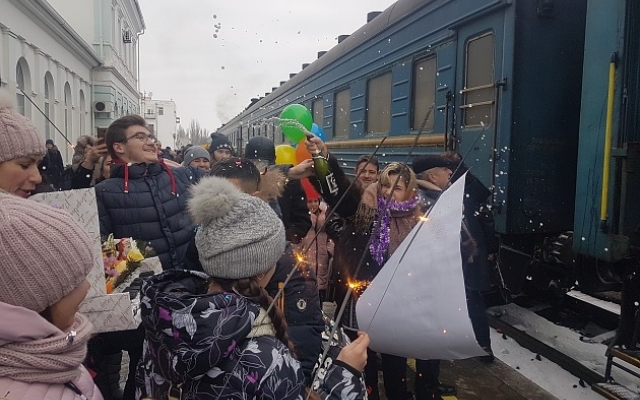 В Бердянске торжественно встретили финалиста проекта В Бердянске торжественно встретили финалиста проекта