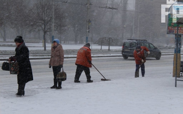 Последствия снегопада в Запорожье (ФОТО, ВИДЕО) Фото № 1 Последствия снегопада в Запорожье (ФОТО, ВИДЕО) Фото № 1