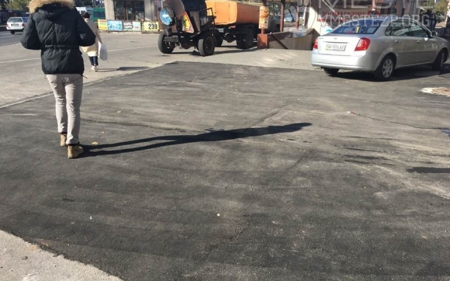 В Александровском районе Запорожья асфальт заменят на плитку Фото № 4 В Александровском районе Запорожья асфальт заменят на плитку Фото № 4