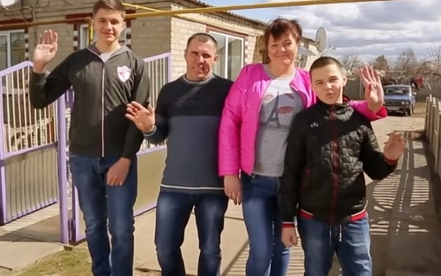 Семья из Запорожья приняла участие в проекте Семья из Запорожья приняла участие в проекте