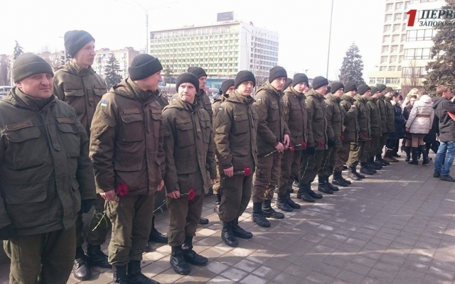 На митинге в честь Героев Небесной Сотни Буряку кричали На митинге в честь Героев Небесной Сотни Буряку кричали