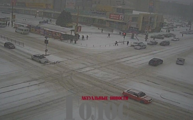 Появились видео и фото Запорожья под снегом Фото № 2 Появились видео и фото Запорожья под снегом Фото № 2
