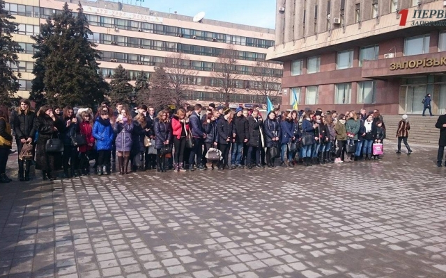 На митинге в честь Героев Небесной Сотни Буряку кричали На митинге в честь Героев Небесной Сотни Буряку кричали
