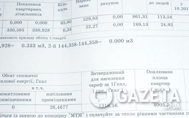 Жители Запорожья получили первые счета за отопление Фото № 1 Жители Запорожья получили первые счета за отопление Фото № 1