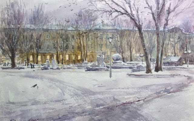 Запорожская художница показала город в красках (ФОТО) Фото № 4 Запорожская художница показала город в красках (ФОТО) Фото № 4