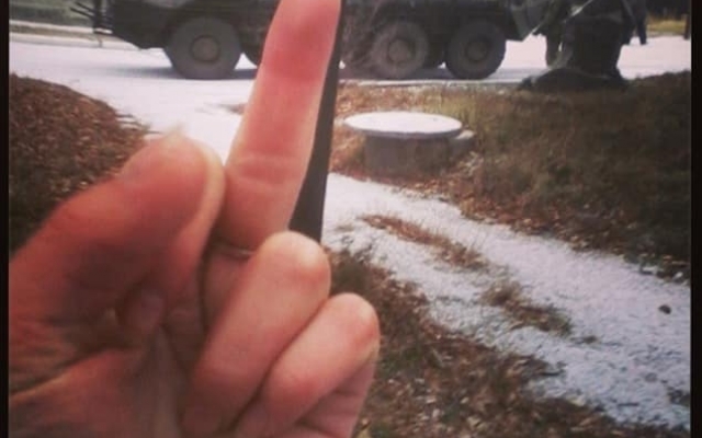 В Запорожье замечена поклонница Путина (ФОТО) Фото № 1 В Запорожье замечена поклонница Путина (ФОТО) Фото № 1