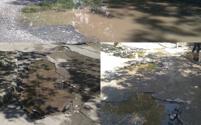 Жители Хортицкого района жалуются на разбитую дорогу во дворе Фото № 0 Жители Хортицкого района жалуются на разбитую дорогу во дворе Фото № 0