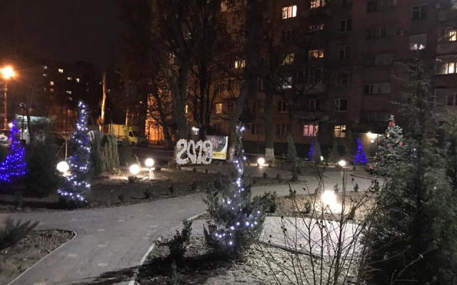 Жители Мелитополя превратили свой двор в новогоднюю сказку (ФОТО) Фото № 3 Жители Мелитополя превратили свой двор в новогоднюю сказку (ФОТО) Фото № 3
