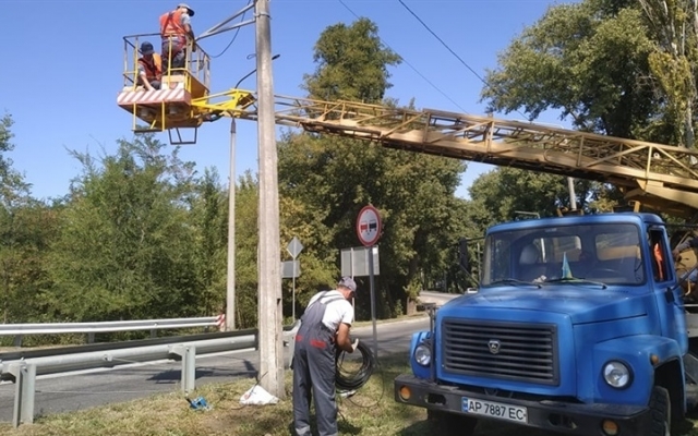 По дороге к Запорожскому аэропорту установили камеры видеонаблюдения Фото № 0 По дороге к Запорожскому аэропорту установили камеры видеонаблюдения Фото № 0