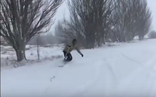 В Запорожской области экстремалы устроили В Запорожской области экстремалы устроили