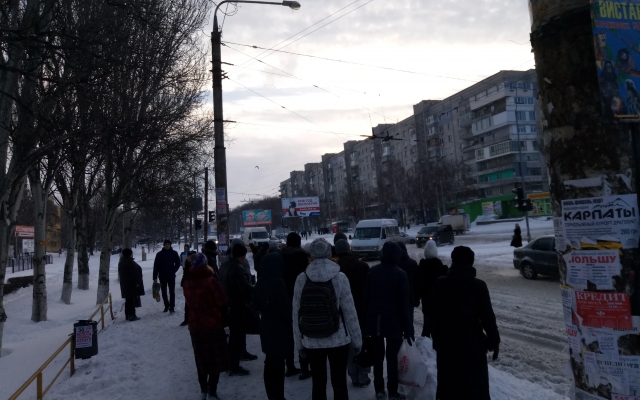Запорожцы не могут доехать на работу и учебу (ФОТО) Фото № 2 Запорожцы не могут доехать на работу и учебу (ФОТО) Фото № 2