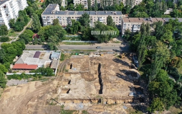 Красивые фото с высоты: Строительство бассейна в Мелитополе Фото № 1 Красивые фото с высоты: Строительство бассейна в Мелитополе Фото № 1