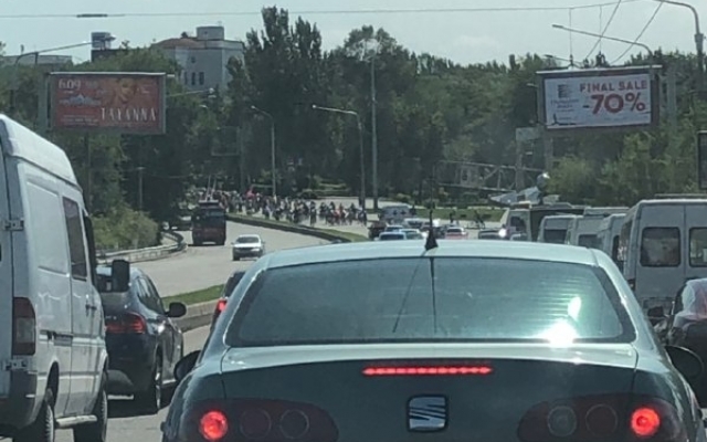 В центре Запорожья огромная пробка (ФОТО) Фото № 0 В центре Запорожья огромная пробка (ФОТО) Фото № 0