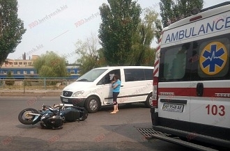 В Бердянске участники байкерского слета попали в ДТП Фото № 0 В Бердянске участники байкерского слета попали в ДТП Фото № 0