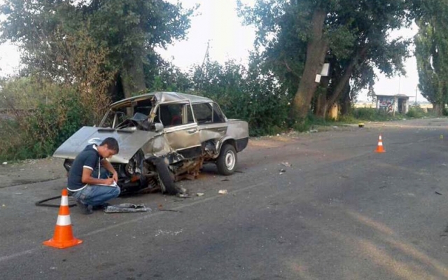 Под Запорожьем произошло серьезное ДТП с Под Запорожьем произошло серьезное ДТП с