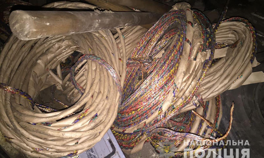 В Запорожской области поймали злоумышленников, которые выкопали кабель "Укртелекома"