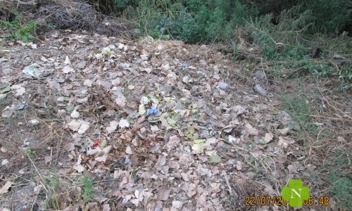 Откуда на берегах запорожских речек берется мусор?