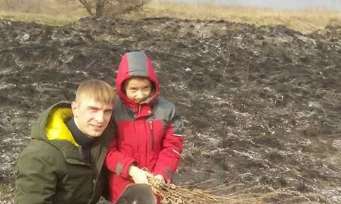 Молодой герой сегодня спас Хортицу от очередного пожара