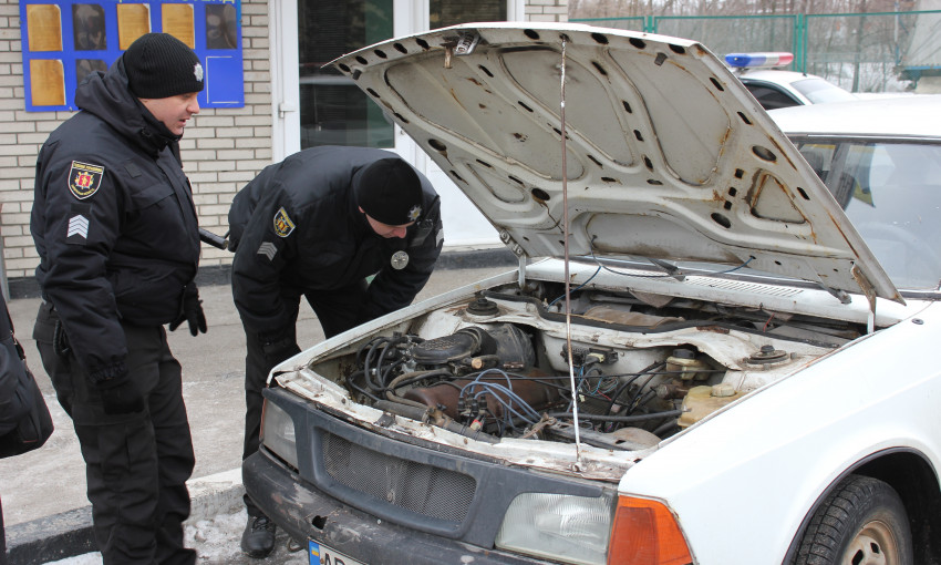 Запорожские полицейские нашли разыскиваемый автомобиль