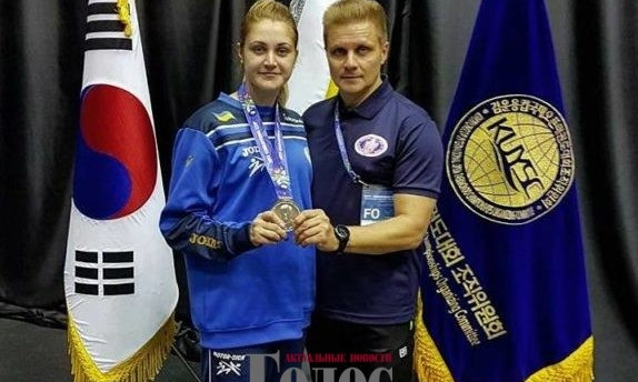 Запорожская спортсменка серебряный призер международного турнира в Корее (ФОТО)