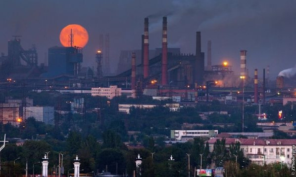 В сети опубликовано видео запорожских заводов, снятых с высоты