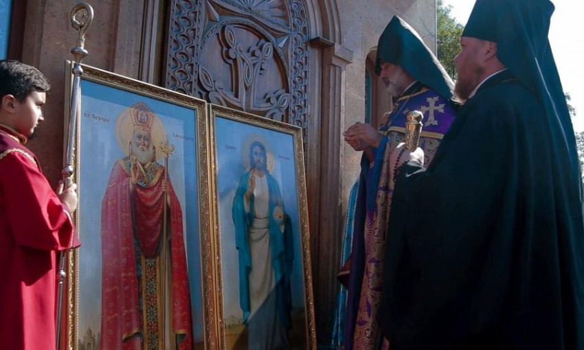 В Запорожье освятили часовню Украинской епархии Армянской апостольской церкви