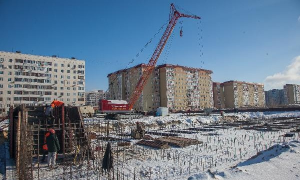 В Запорожье заложили первый камень нового жилищного комплекса