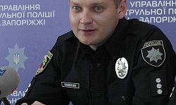 Начальник патрульной полиции Запорожья показал себя в шортиках