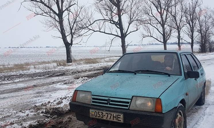 Фотофакт: На дорогах Запорожской области сейчас небезопасно