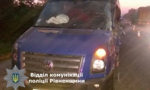 Мелитополец разбился в маршрутке в Ровенской области