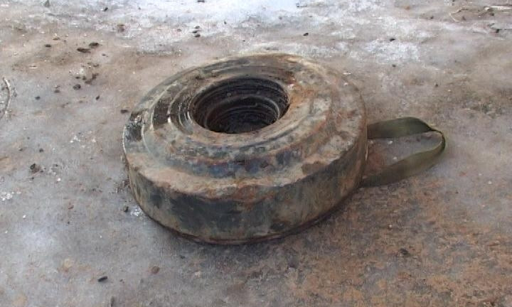 В подъезде запорожской многоэтажки нашли мину (ВИДЕО) 